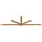 Ekena Millwork Kennewick Timber Gable Bracket, Western Red Cedar, 108"W x 31 1/2"H x 1 1/2"D x 3 1/2"F, 7/12 Pitch GBW108X31X0204KEN00SWR - alternate 3